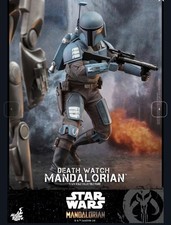 Hot Toys TMS026 Star Wars DEATH WATCH MANDALORIAN 1 6 Scale Figure NIB