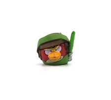    Angry Birds Star Wars Telepods Red Bird with Green Lightsaber QR Code TESTED