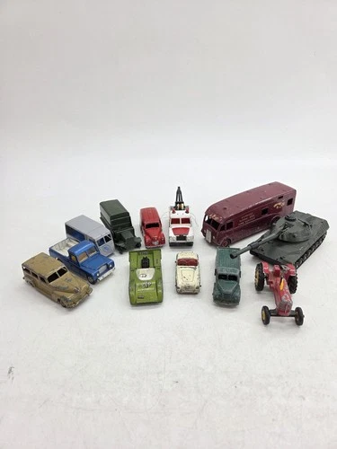 Dinky Toys Cars Vehicles Bundle Vintage Spares or Repairs Damaged Restoration