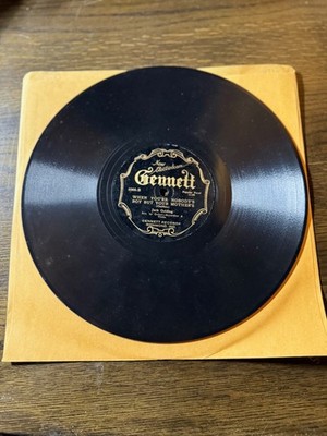 GENNETT Record 78 RPM 6986 Jack Golding LONGING FOR HOME / WHEN YOUR NOBODYS BOY