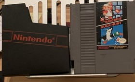 OFFICIAL AUTHENTIC OG RARE NES Super Mario Bros./Duck Hunt Cart 1985