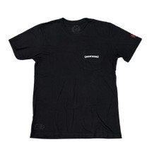 Size M Chrome Hearts 'NYC Exclusive' Black Pocket Tee