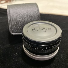 Soligor Auto 2x Tele Converter - Fits Pentax screw- With Case - Made in Japan