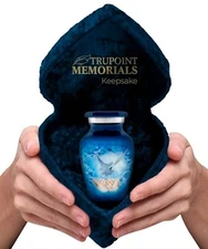 Trupoint Memorials Keepsake, Urn Decorative Mini Cremation Urn Free Shipping 
