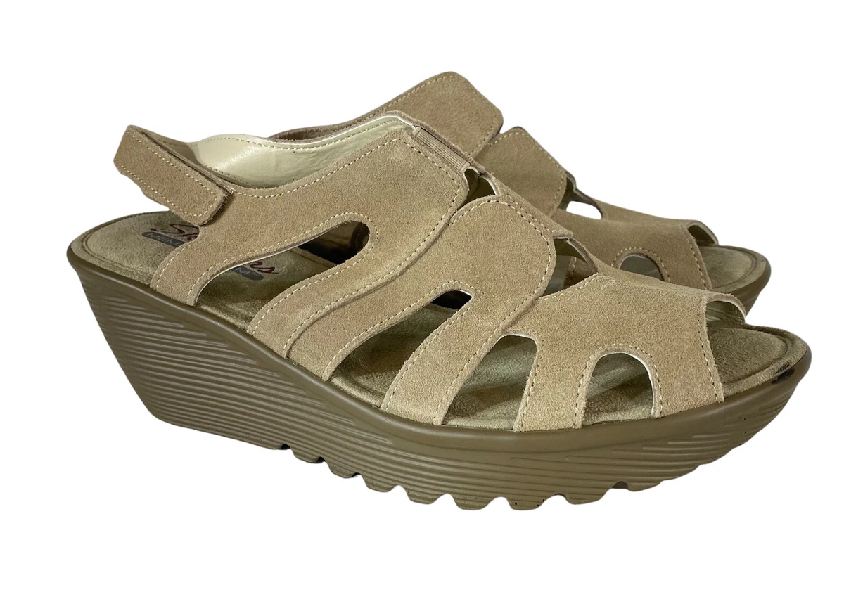 Skechers memory foam sales womens wedges