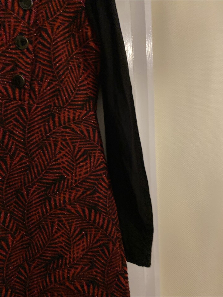 Ladies Long Sleeve Dress Size 14 eBay