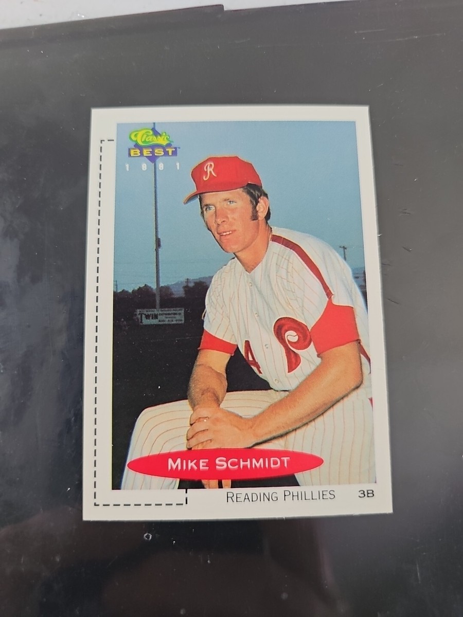 3本セット Mike Schmidt 1991 Classic Best Minor League Card #1 Reading
