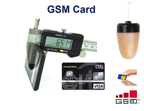 2025 NEUF GSM SIM Box Écouteur Espion Caché Émetteur Couvert Super Mini Casque - Photo 5 sur 7