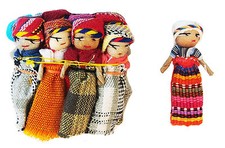 12x Large Guatemalan Worry Dolls - 2 Trouble ...