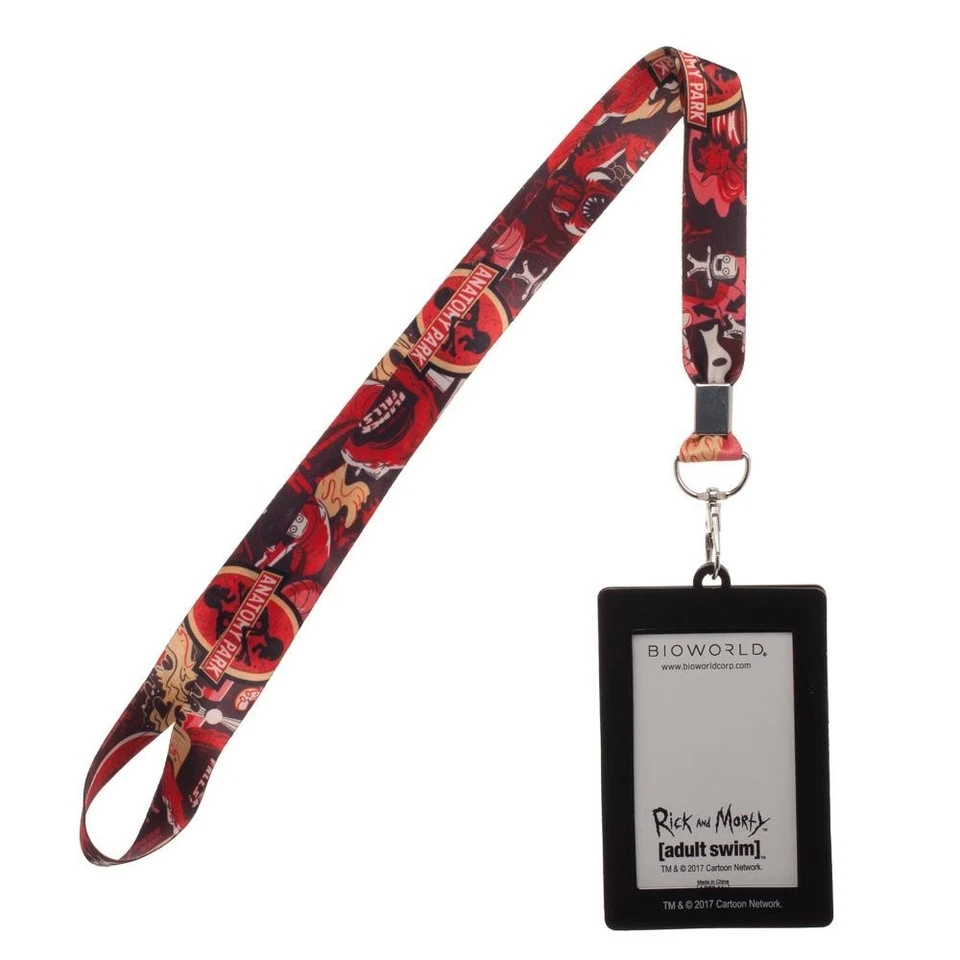 Rick and Morty Anatomy Park Lanyard ID Insignia Soporte Llavero De Lujo Juegos con disfraces  Foto 4 de 4
