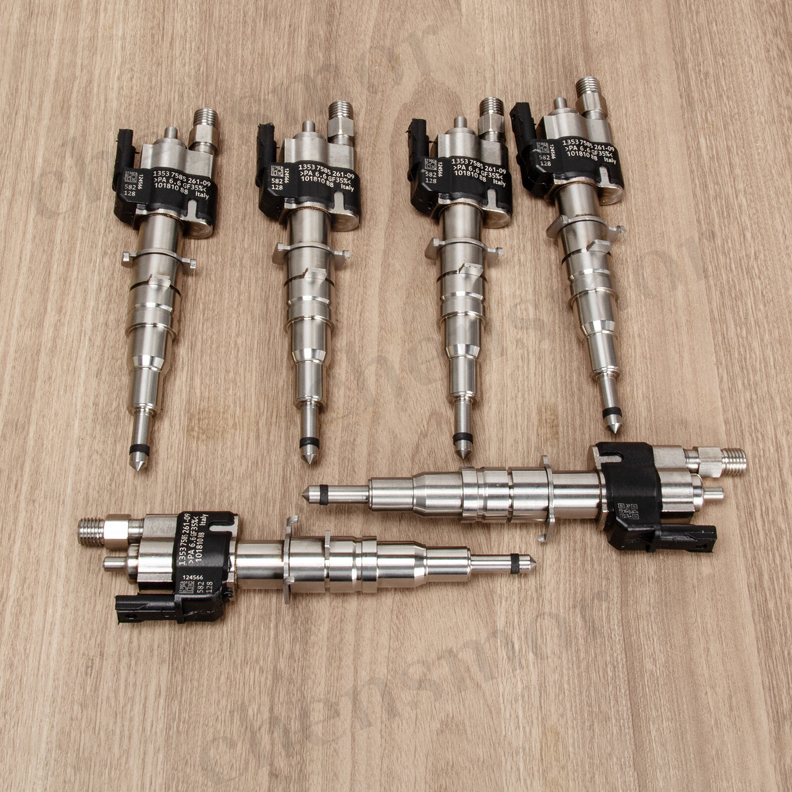 6PCS Fuel Injectors for BMW 135i 335i 535i 550i 650i 740i 750i X5 X6