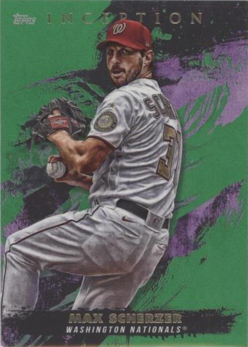 2021 Topps Inception - Max Scherzer #95 Green for sale online | eBay
