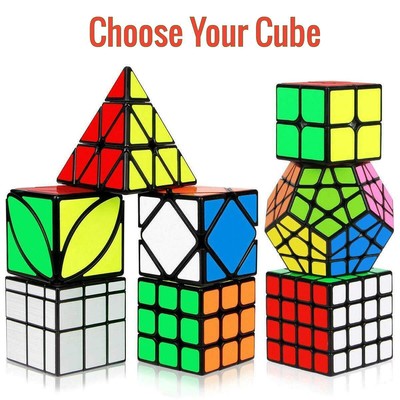 Magic Cube Toy 3x3/2x2/5x5/7x7/ Choose shape and color Puzzles Ultra-smooth Play