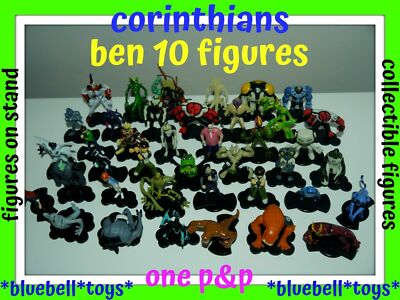 Ben 10 Figuren Korinther Figuren auf Ständer Sammlerstück Multi Auswahl One P&P....