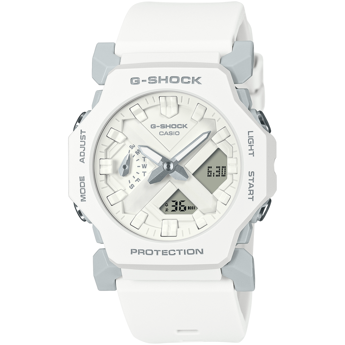 CASIO BABY-G 5592 ホワイト CASIO G-SHOCK GA-2300-7AJF Analog Digital Quartz Watch All White