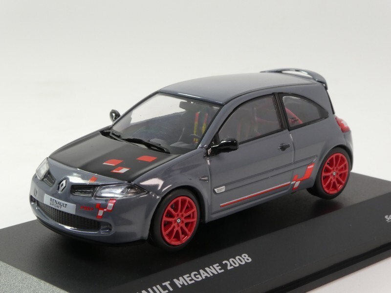 Renault Megane RS ミニカー 1/18 ブラック High simulation 1:18 NOREV Renault Megane RS alloy scale car
