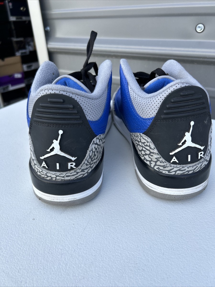 Nike Air Jordan 3 Varsity Royal Cement size 11 CT8532-400 OG III