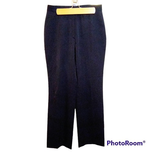 Jil Sander, VINTAGE JIL SANDER 100% LANA VERGINE CLASSICO NERO ABITO PANTALONI SLIM CHIC