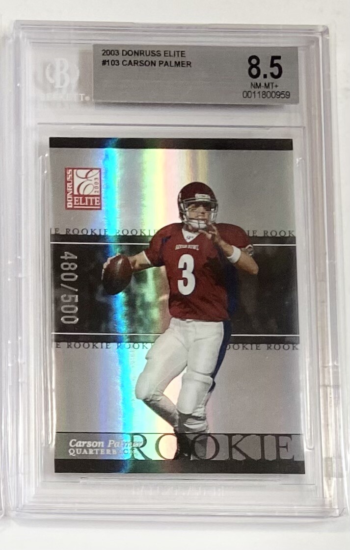 Carson Palmer Donruss Elite #103 Base