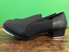 Tap shoes women s size 7,5 dancing BLACK UNBRANDED