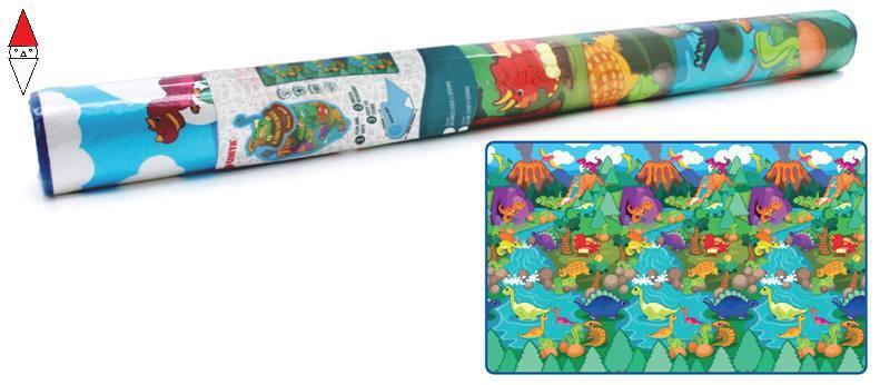 Tappeto Dinosauri 200 Cm X 120 Cm