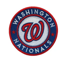 Washington Nationals World Series MLB Baseball Fully Embroidered Iron On Patch