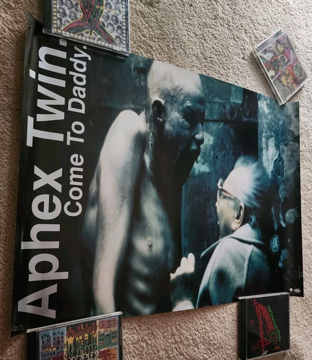Aphex Twin 1997 Come To Daddy promo poster promotional Rare