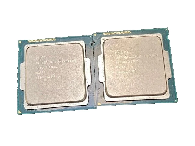 Processeur Intel Xeon E3-1220 V3 – 3,1 GHz – Socket 1150 – 4 Cœurs – SR154
