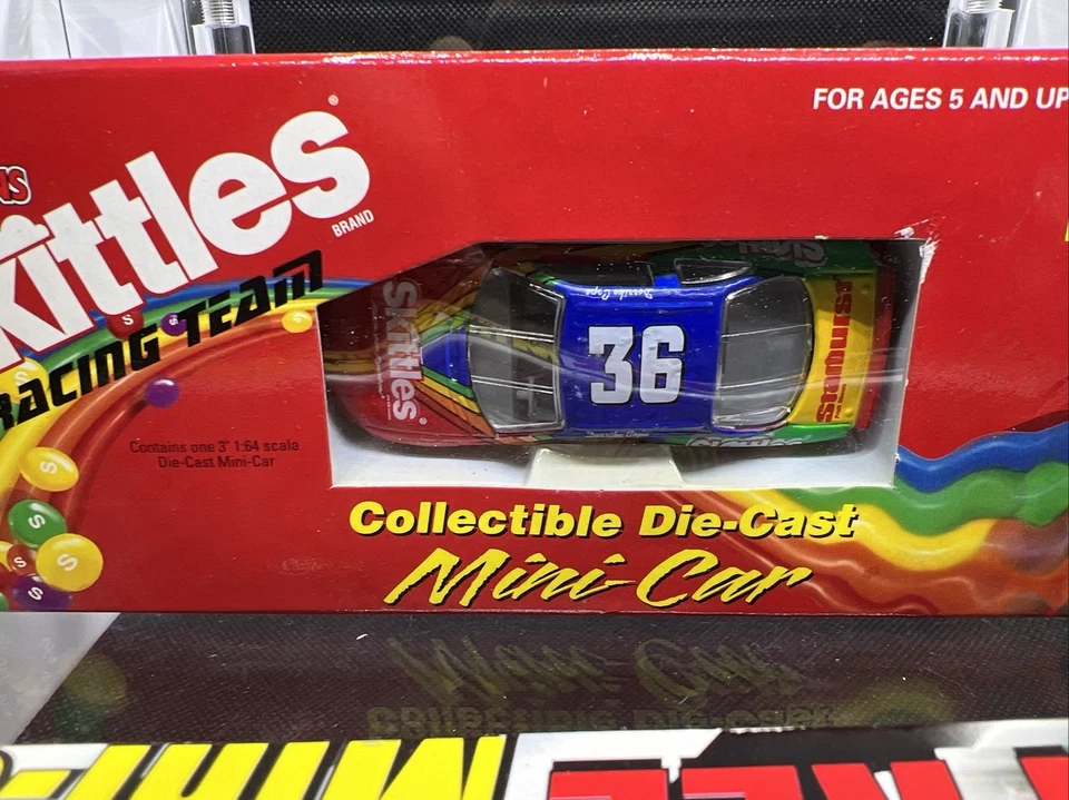 Kellogg's & Mars Nascar Mini-Car 1:64 Scale Die Cast Car 1997 Set Of Two - Image 3 of 4