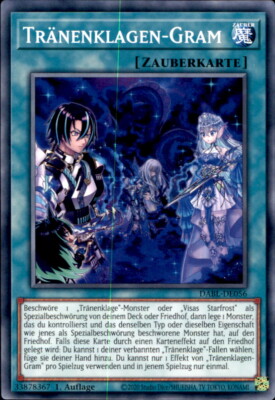 Yugioh DABL-DE056 - Tränenklagen-Gram - 1. Auflage