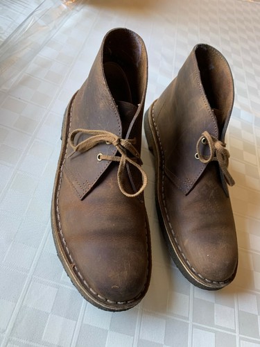 Clark Desert Boot Beeswax Women 9 Men 7 