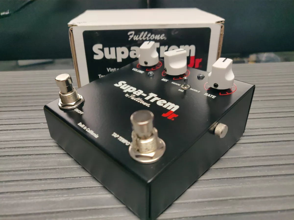 Fulltone ST-JR Supa-Trem Jr. Tremolo Effects Pedal New