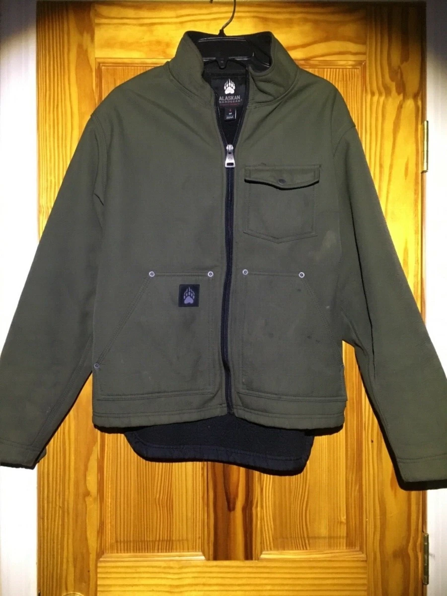 DULUTH TRADING ALASKAN HARDGEAR Prudhoe Bay Jacket green Men's medium