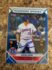Chase Strumpf Signed 2023 Tennessee Smokies Team Set Auto Rc Chicago Cubs #08