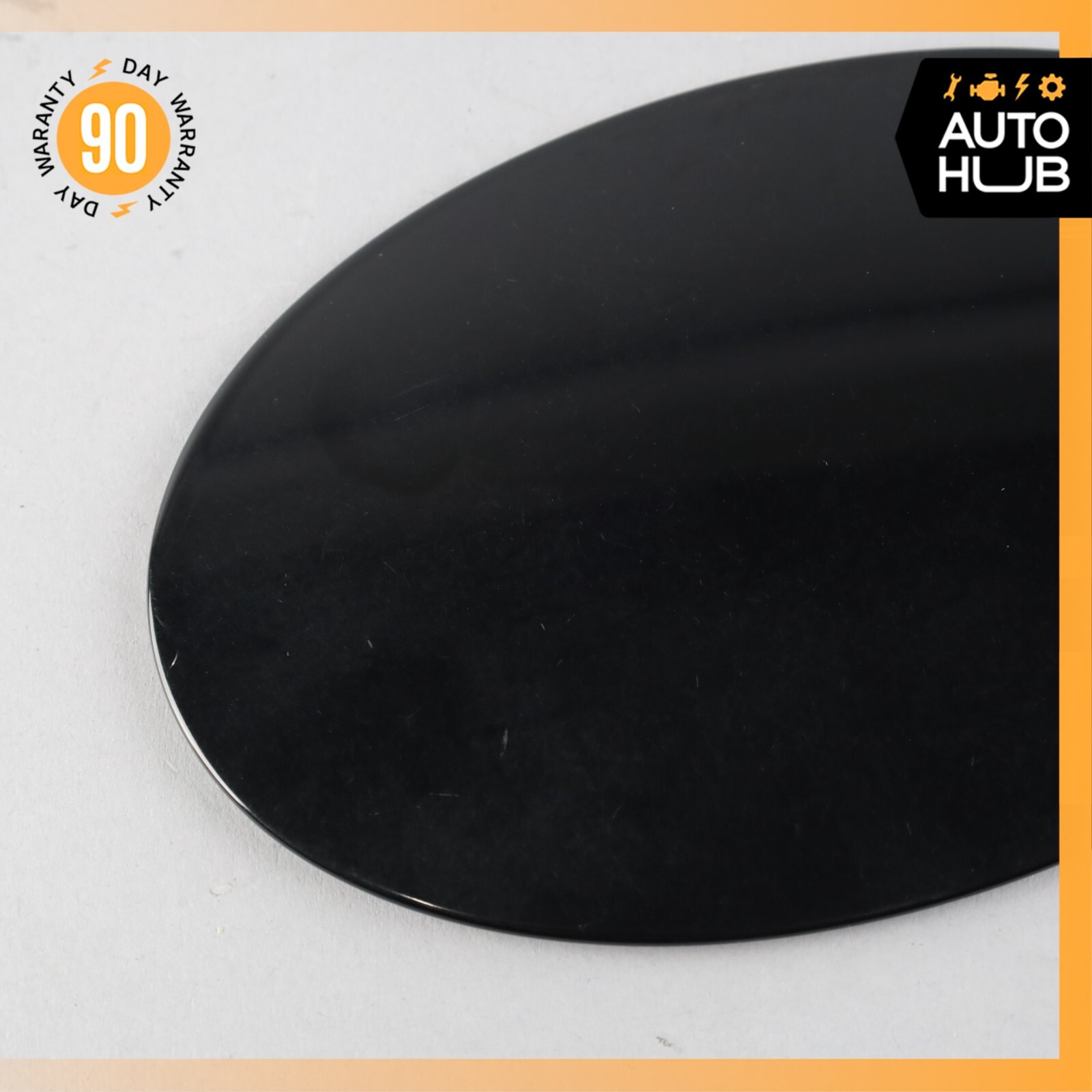 07-11 Bentley Continental GTC Fuel Filler Gas Tank Door Flap Lid Black OEM 52k