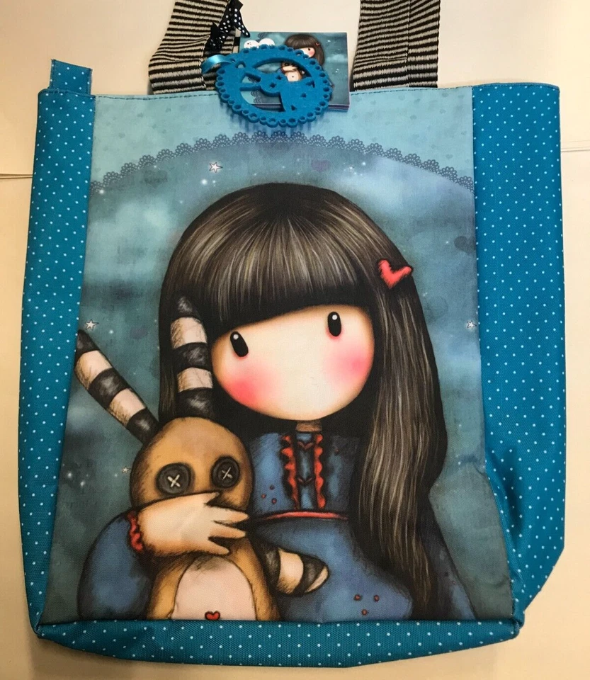 Santoro Gorjuss 387GJ03 Hush Little Bunny Zipped Shopper Bag CLEARANCE