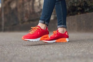 nike air max red and orange