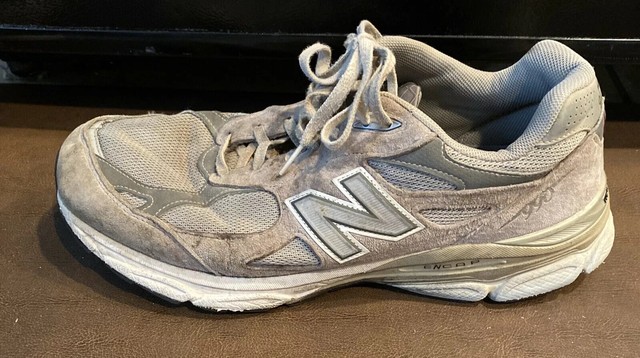 Size 11 - New Balance 990v3 Gray White 