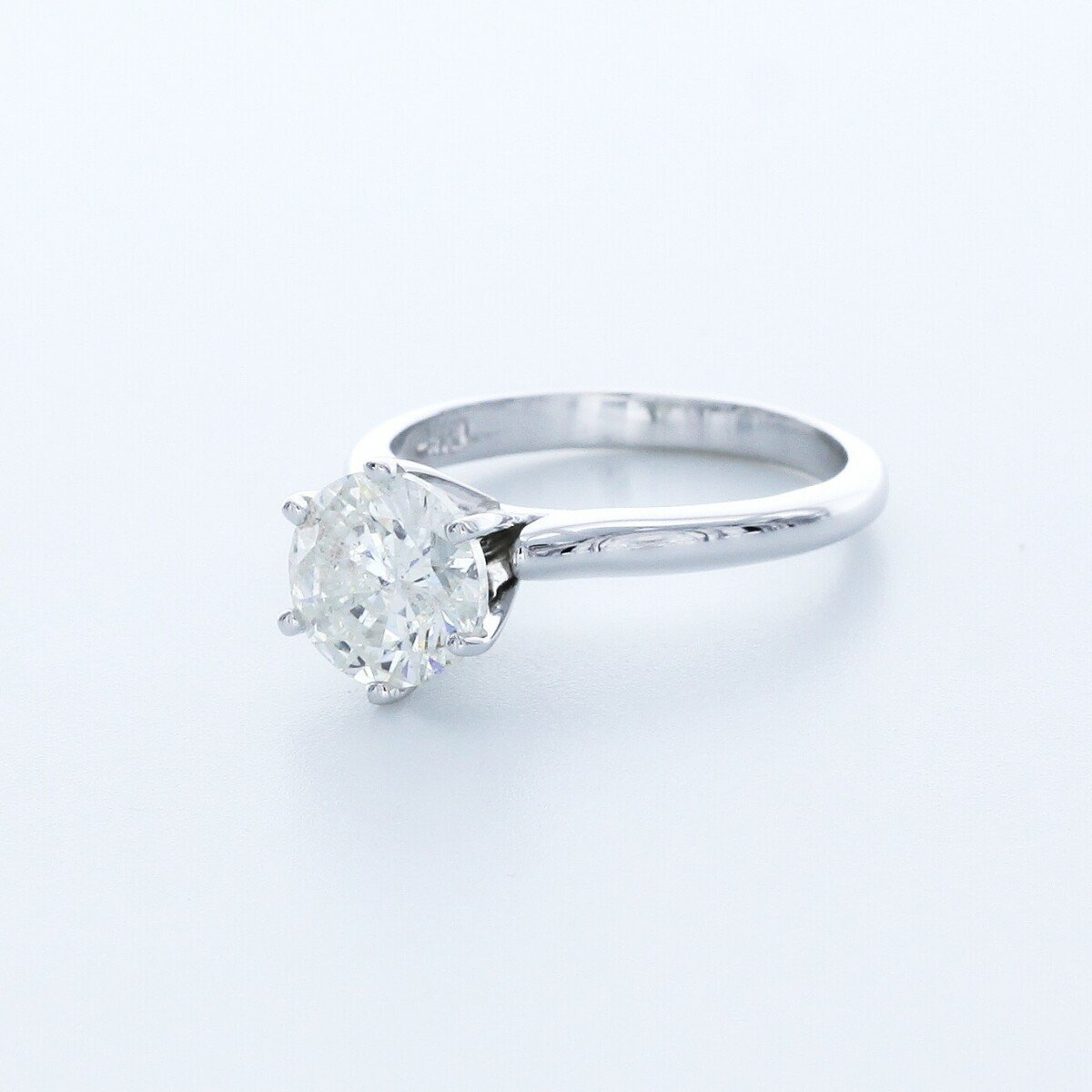 プラチナ ダイヤモンドリング SI2 EXCELLENT ダイヤモンド リング 1.018ct SI2-H-EXCELLENT/H&C 1.00ct SI1