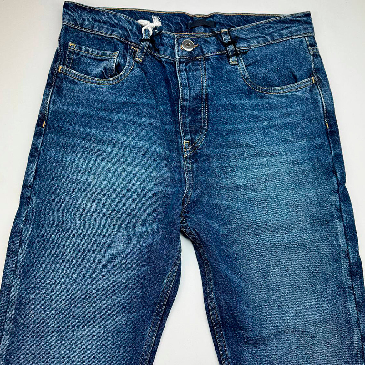 PRADA Men's Tapered Fit Five Pocket Denim Jeans Blue | eBay