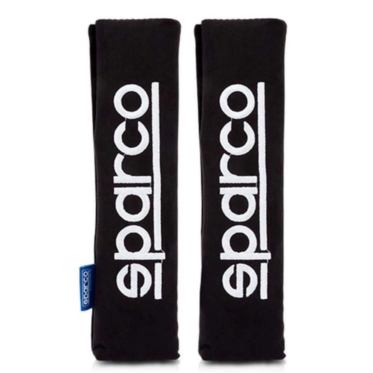 SPARCO - Black Seat Belt Pads x2 (SPC1204BK) **BRAND NEW & IN STOCK** - Image 4