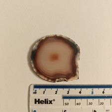 Agate Slice 4cm x 0.3cm - Polished