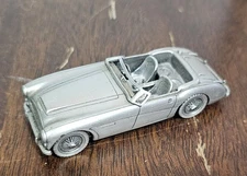 DANBURY MINT - 1965- PEWTER MODEL CAR AUSTIN HEALEY SPORTS 3000 MK3
