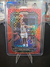 2022-23 Panini Prizm - Karl Malone #284 Red Power Prizm /75 Utah Jazz