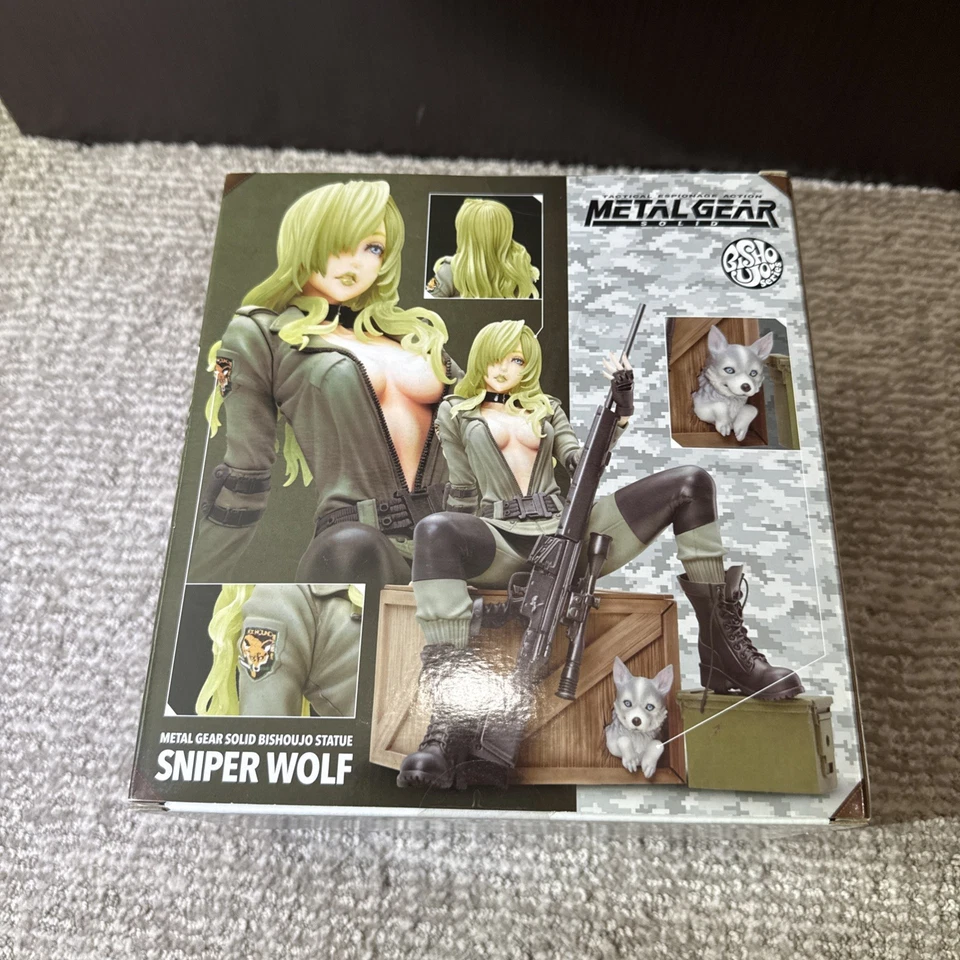 NUEVO Metal Gear Solid KOTOBUKIYA Bishoujo Sniper Wolf 6,75 pulgadas Estatua - 906842 Foto 4 de 4