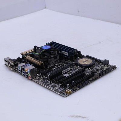 Asus Z97-A Intel Core i7 4th Gen 16GB DDR3 RAM ATX Motherboard w/ IO Shield
