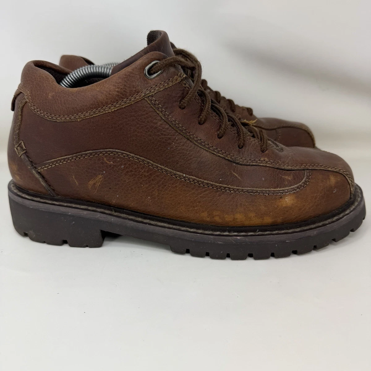 RJ- Colt Leather Brown Men\'s Boots 10M RJ Colt Fabian 27325 Mens Leather Chukka | Mercari main image 4