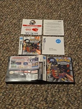 Nintendo DS Pokémon Platinum Version, Case and Manual Only, No Game