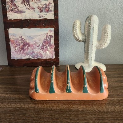 Vintage Giftco Terracotta Taco Shell Holder Southwestern Rustic