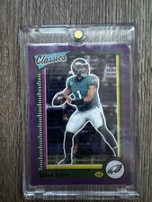 2022 NFL Panini Classics Jalen Hurts Purple /50 Philadelphia Eagles SP 
